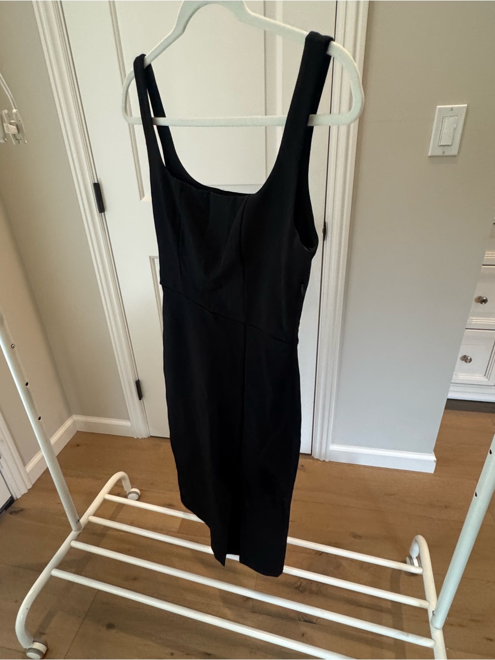 Socialite Black Midi Sheath Dress